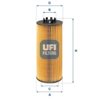 Фильтр АКПП UFI 1440071550 Q O9AJ 25.236.00