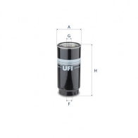 Топливный фильтр UFI QC BNT 24.273.00 1440071602
