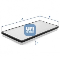 Салонный фильтр UFI 1440071759 Q 7C40C 53.445.00