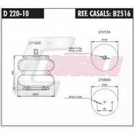 Пневмобаллон CASALS B2516 MSX9 SFT 1268866365 KIL4IO