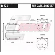 Пневмобаллон CASALS GW64J E 1268866369 B2517 LEGPGT
