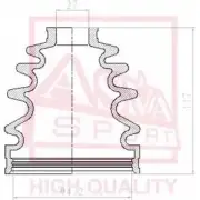 Пыльник шруса ASVA ASBT-INLC100 EVV FU 1269709481