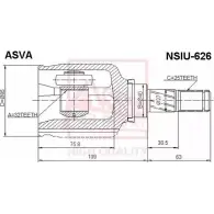 Шрус граната ASVA N SBDMO NSIU-626 1269722157