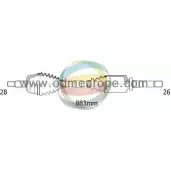 Приводной вал ODM-MULTIPARTS Z1G EZ 18-162750 1270048457 LAXMWMF