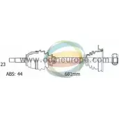 Приводной вал ODM-MULTIPARTS 4NNL 9 YZZC8N 18-291611 1270054711