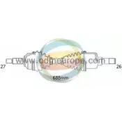 Приводной вал ODM-MULTIPARTS 18-291710 1X38A 3 XVG4 1270054767
