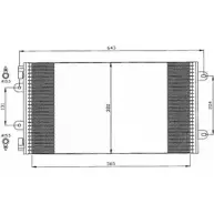 Радиатор кондиционера AUTOCLIMA E7C DFF 1270211938 JJ7HH 30311395CP