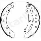 Тормозные колодки, комплект STARLINE 7GL0IUY 1270642402 BC 08680 Z8HGY YY