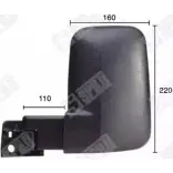 Наружное зеркало SPILU G TYZ6XI 1270801948 50959 50PPS