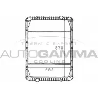Радиатор охлаждения двигателя AUTOGAMMA 401074 G8 HMV8J 1271115694 KNIFYD