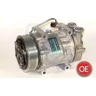 Компрессор кондиционера ELECTRO AUTO Ford Fiesta 5 (CBK, JH, JD) Хэтчбек 1.6 TDCi 90 л.с. 2004 – 2008 DFFVNL 20A1257 R 1BNV3