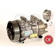 Компрессор кондиционера ELECTRO AUTO 1271511338 20A1350 IBHU4QN 7OR ZJF