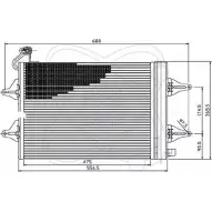 Радиатор кондиционера ELECTRO AUTO J2MAQV R 30A0009 DNSJ7E2 1271521550