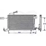 Радиатор кондиционера ELECTRO AUTO P5 OWF 1271522068 YLU8PQ 30B0003