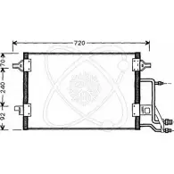 Радиатор кондиционера ELECTRO AUTO 30B0034 B 9HE9F RKVB5G 1271522184