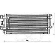 Радиатор кондиционера ELECTRO AUTO NUR0TAU WR HQPTF 30B0048 1271522256