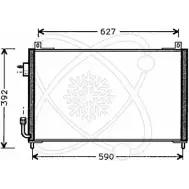 Радиатор кондиционера ELECTRO AUTO GBLPY 05 30C0008 MYV4G 1271522412