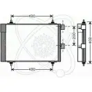 Радиатор кондиционера ELECTRO AUTO V2WA8 Q 1271522842 30C0061F O2DMM1T