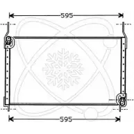 Радиатор кондиционера ELECTRO AUTO 30F0018 3KFJAU Z9D CYQ 1271523306