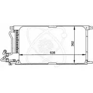 Радиатор кондиционера ELECTRO AUTO C SZ5A0 1T855YX 1271524024 30G0027