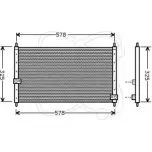 Радиатор кондиционера ELECTRO AUTO 1271524256 9HWWN Z83S OV 30H0016