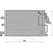 Радиатор кондиционера ELECTRO AUTO 30J0001 R5L GT BY9YIQ9 1271524276