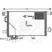 Радиатор кондиционера ELECTRO AUTO 6JOUF 30M0108 Mercedes C-Class (S203) 2 Универсал 2.7 C 270 CDI (2016) 170 л.с. 2001 – 2007 9R3S 92X