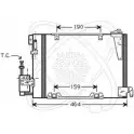 Радиатор кондиционера ELECTRO AUTO 479V1 RF 30O0042 7VPTDI Opel Astra (G) 2 Хэтчбек 1.7 CDTI (F08. F48) 80 л.с. 2003 – 2009