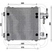Радиатор кондиционера ELECTRO AUTO 1271525382 MY UJM5U CU30D8N 30R0045