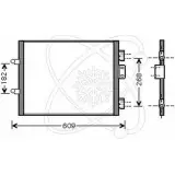Радиатор кондиционера ELECTRO AUTO 30R0060F SD95 T 7BZHHD 1271525410