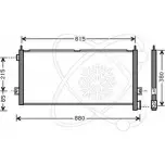 Радиатор кондиционера ELECTRO AUTO 1271525894 TIZMM 30X0022 RN12LE 3