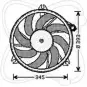 Вентилятор радиатора двигателя ELECTRO AUTO 1271526276 2EN19 0Z8 9I 32VC017
