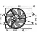 Вентилятор радиатора двигателя ELECTRO AUTO 1271526516 32VG002 6FQOM GVP I2