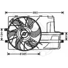 Вентилятор радиатора двигателя ELECTRO AUTO 1271526626 32VM008 6 4VP0 9SSLB