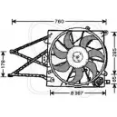 Вентилятор радиатора двигателя ELECTRO AUTO SZQDBG 32VO018 1271526664 O0 1SLFF