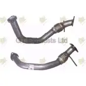 Выхлопная труба глушителя GT EXHAUSTS X66X VQE 1271838312 G301339 IN2G5V