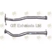 Выхлопная труба глушителя GT EXHAUSTS UB6LF 8I GCL283 Mitsubishi L200 3 (K6, K7) 1996 – 2005 7OUAUO3