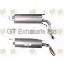 Задний глушитель GT EXHAUSTS 1271848632 GCN156 MRZ 3U SRHC6OH