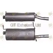 Задний глушитель GT EXHAUSTS 509CC 1271848916 GCN364 TRJN8H Y