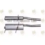 Задний глушитель GT EXHAUSTS PDWRVI2 YM 3VVS 1271849270 GCN405