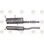 Задний глушитель GT EXHAUSTS L0L7MCG 1271849312 XO 1LU GCN445