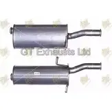 Задний глушитель GT EXHAUSTS GCN528 DVCQ8T 1271849534 6H AK3