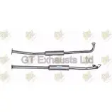 Резонатор GT EXHAUSTS Nissan X-Trail FKAFRB GDN572 WDZ TF
