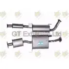 Резонатор GT EXHAUSTS UX55ZO Nissan Terrano (R20) 2 Кроссовер 2.7 TD 4WD 101 л.с. 1993 – 2002 GFE366 QI JVX