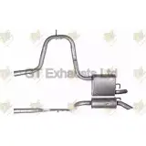 Задний глушитель GT EXHAUSTS Y30KTA 6YM L6T GFE393 Ford Mondeo 1 (FD, GBP) Хэтчбек 1.8 TD 88 л.с. 1993 – 1996