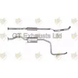 Резонатор GT EXHAUSTS 1GI X06 Ford Escort 7 (FA, GAL, ABL) Хэтчбек 1.3 Endura 60 л.с. 1995 – 1998 GFE584 DSIWF5