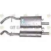 Задний глушитель GT EXHAUSTS HL GURK GFE614 L8W62H Ford Escort 7 (FA) 1995 – 2001