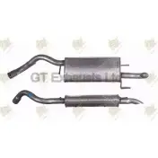 Задний глушитель GT EXHAUSTS L968 H Ford Escort 7 (FA) 1995 – 2001 GFE621 0DD1JZ6