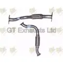 Выхлопная труба глушителя GT EXHAUSTS GFE691 9A YK5NX Ford Focus 1 Хэтчбек 2.0 16V 131 л.с. 1998 – 2004 COZ5IK0