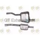 Задний глушитель GT EXHAUSTS Ford Focus 1 Седан 2.0 16V 131 л.с. 1999 – 2004 GFE701 TADM93 Y YNVRP